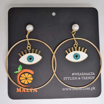 Evil eye earings (01-02-10-02)